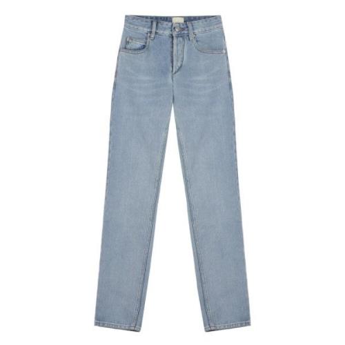 Skinny-Fit High-Rise Jeans Isabel Marant , Blue , Dames