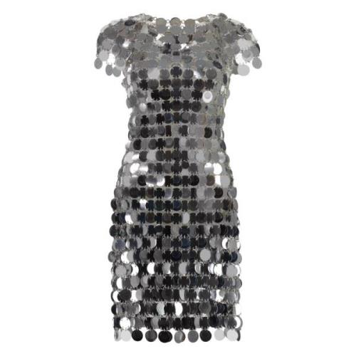 Dresses Paco Rabanne , Gray , Dames