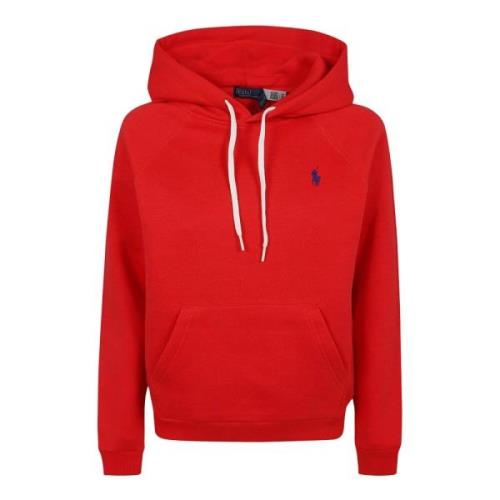 Rode Sweatshirt Gezellig Stijlvol Ralph Lauren , Red , Dames