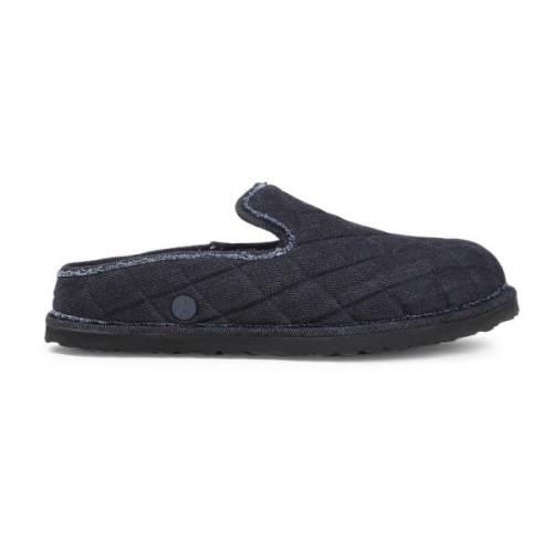 Denim Slippers Birkenstock , Blue , Dames