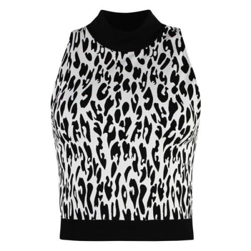 Leopard motif tank-top Wolford , Multicolor , Dames