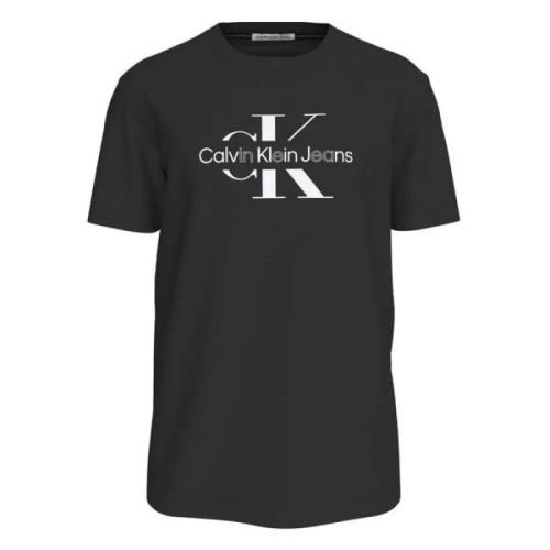 T-shirt Calvin Klein Jeans , Black , Heren