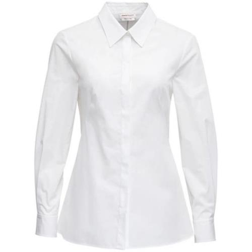 Klassiek Overhemd Alexander McQueen , White , Dames