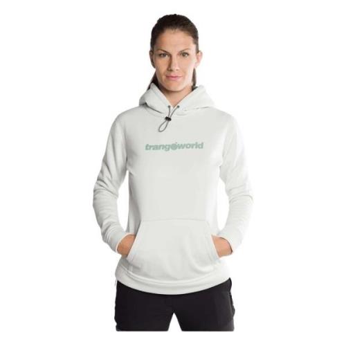 Poppi Hoodie Trangoworld , White , Dames