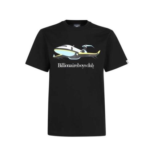 Katoenen T-shirt met Voorkant Print Billionaire Boys Club , Black , He...