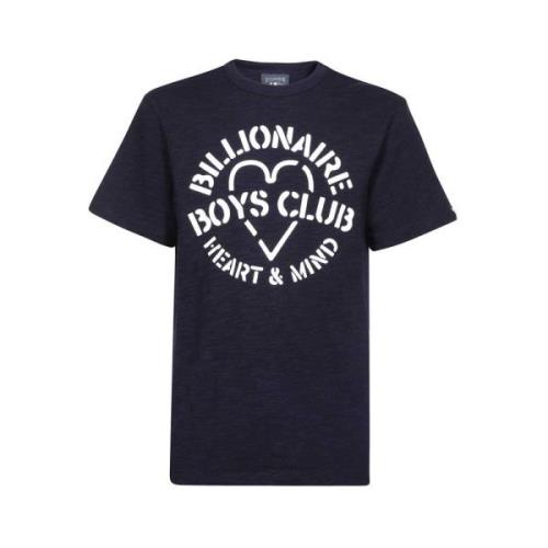 Katoenen T-shirt met voorkant print Billionaire Boys Club , Blue , Her...