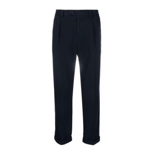 Navy Broek voor Heren Brunello Cucinelli , Blue , Heren