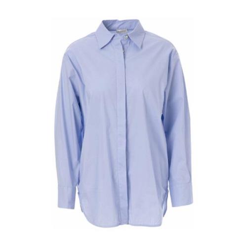 Etta Lange Mouw Blouse JC Sophie , Blue , Dames