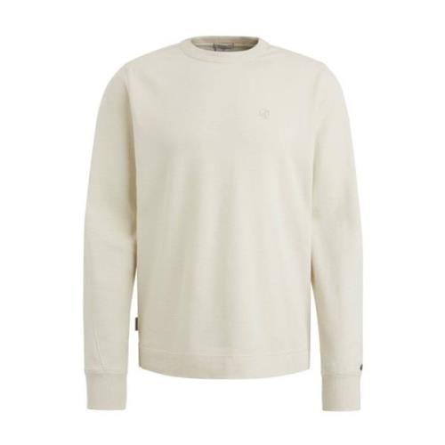 Lange mouw T-shirt in regular fit Cast Iron , Beige , Heren