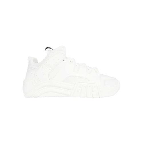 Mid-top Rubber Sneakers Gcds , White , Heren