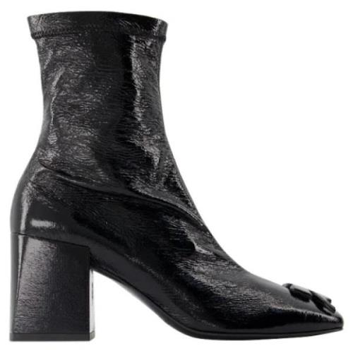 Plastic boots Courrèges , Black , Dames