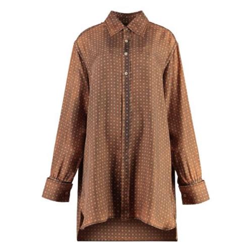 Blouses & Shirts Maison Margiela , Brown , Dames