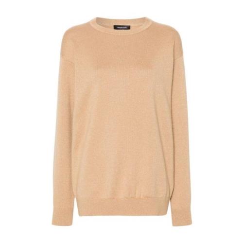 Stijlvolle Dames Gebreide Collectie Fabiana Filippi , Beige , Dames