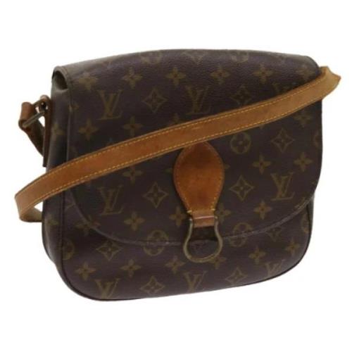 Pre-owned Canvas louis-vuitton-bags Louis Vuitton Vintage , Brown , Da...