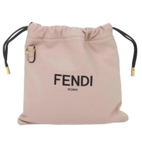 Pre-owned Leather fendi-bags Fendi Vintage , Pink , Dames