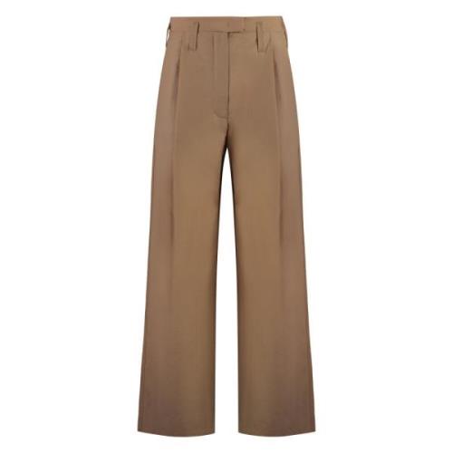 Trousers Philosophy di Lorenzo Serafini , Beige , Dames