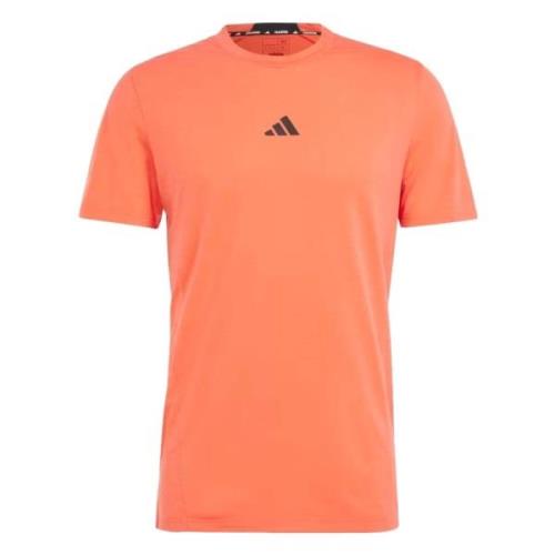 T-shirt Adidas , Orange , Heren