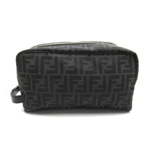 Pre-owned Canvas fendi-bags Fendi Vintage , Black , Unisex