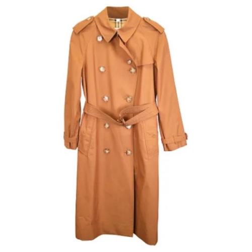 Pre-owned Cotton outerwear Burberry Vintage , Brown , Dames