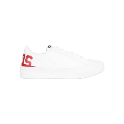 Lage sneakers van gerecycled materiaal Gcds , White , Heren