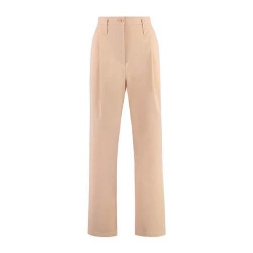 Stijlvolle Wide Leg Broek Philosophy di Lorenzo Serafini , Beige , Dam...