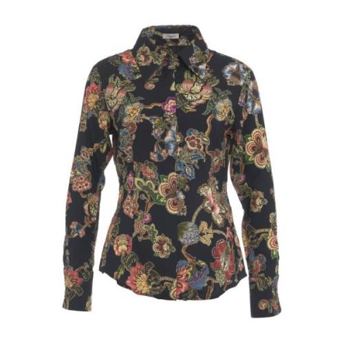 Zwarte Shirts Aw24 Himon's , Multicolor , Dames