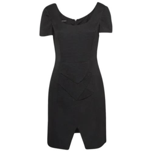 Pre-owned Canvas dresses Armani Pre-owned , Black , Dames