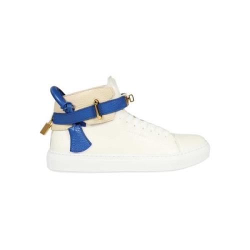 Hoge leren sneakers Buscemi , White , Heren