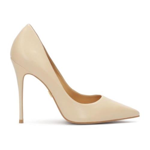 Klassieke Beige Stiletto Pumps Kazar , Beige , Dames