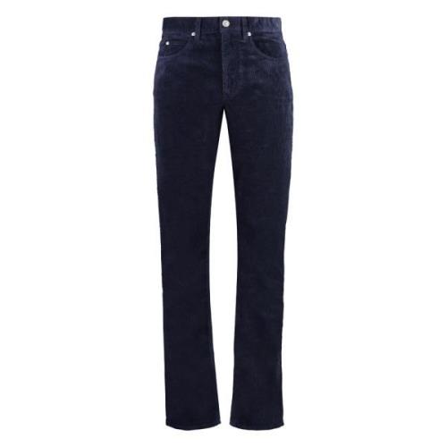 Jack Corduroy Broek met Metalen Knopen Isabel Marant , Blue , Heren