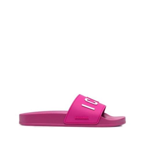 Flat Sandals Dsquared2 , Pink , Dames