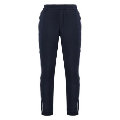 Katoenen trainingsbroek met zakken Emporio Armani , Blue , Heren