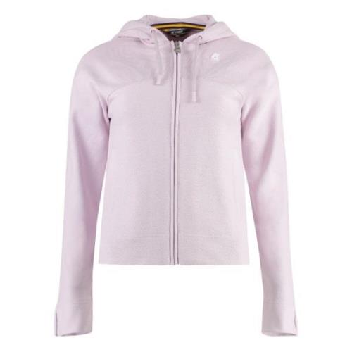 Josie Full Zip Hoodie K-Way , Pink , Dames