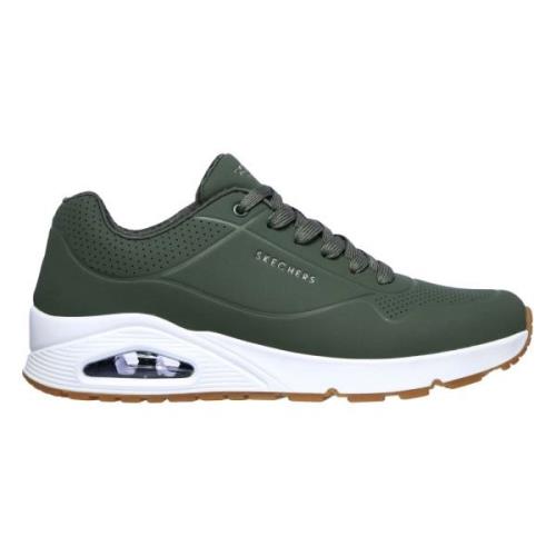 UNO - Stand ON AIR Sneakers Skechers , Green , Heren