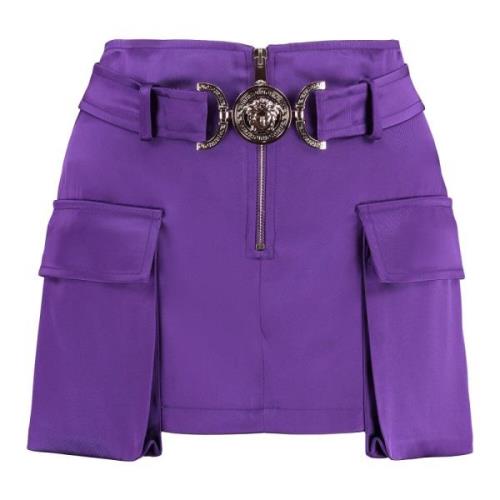 Medusa 95 Cargo Rok Versace , Purple , Dames