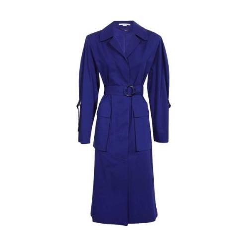 Klassieke Trenchcoat Stella McCartney , Blue , Dames