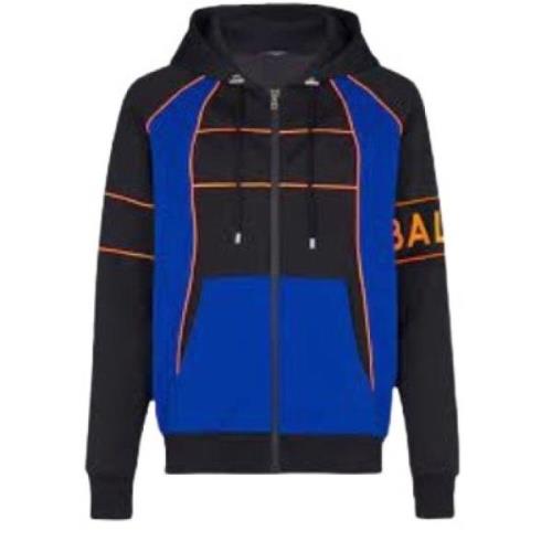 Stijlvolle Hoodie voor Casual Comfort Balmain , Multicolor , Heren