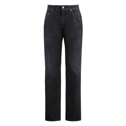 Klassieke 5-pocket jeans Dolce & Gabbana , Black , Heren