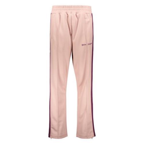 Sportieve Track Pants met Zijstreep Palm Angels , Purple , Dames