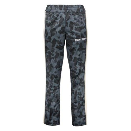 Camouflage Track Pants met Contrast Strepen Palm Angels , Multicolor ,...