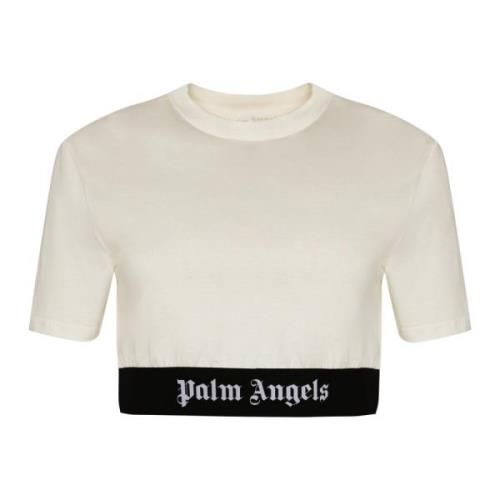 Tops Palm Angels , White , Dames