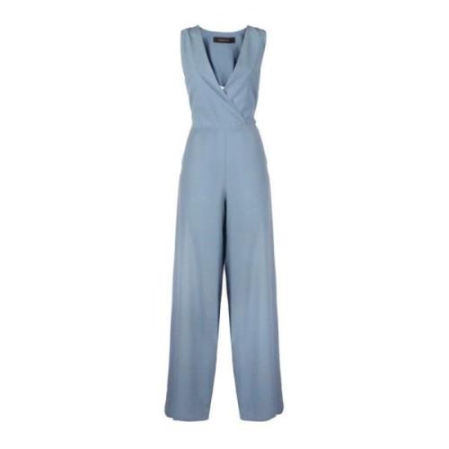 Stijlvolle Jumpsuit voor Vrouwen Federica Tosi , Blue , Dames