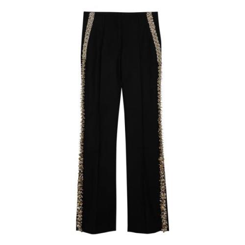 Regular Fit Broek Dries Van Noten , Black , Dames