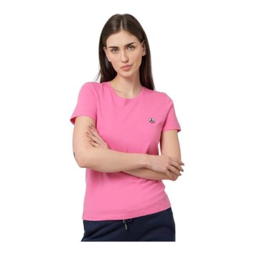 Dames T-shirt Rosas Ss23Wtsh10-457 Jott , Pink , Dames