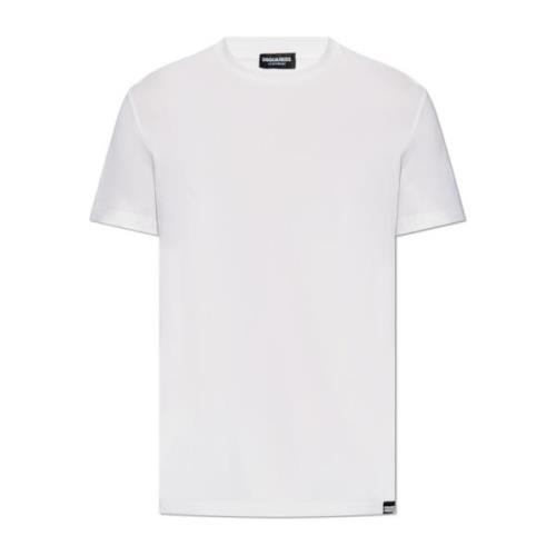 Ondershirt Dsquared2 , White , Heren