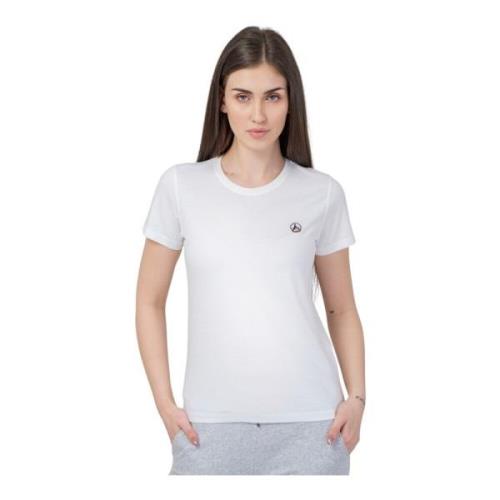 Dames T-shirt Rosas Ss23Wtsh10-901 Jott , White , Dames