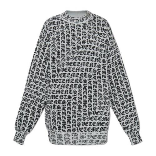 Wollen trui Vetements , Gray , Dames