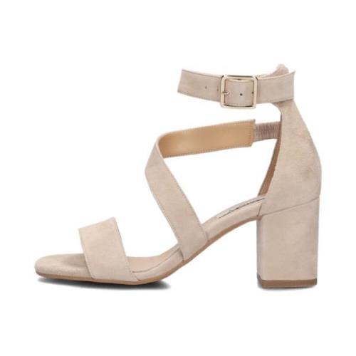 Dames Sandalen 16036 Notre-v , Beige , Dames