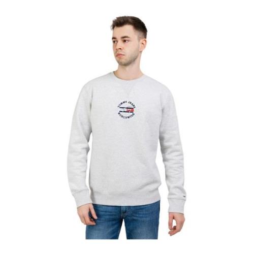 Heren Sweatshirt Tommy Hilfiger , Gray , Heren