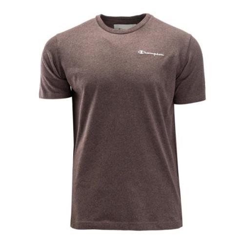 Heren T-shirt Bruin-Grijs Champion , Brown , Heren